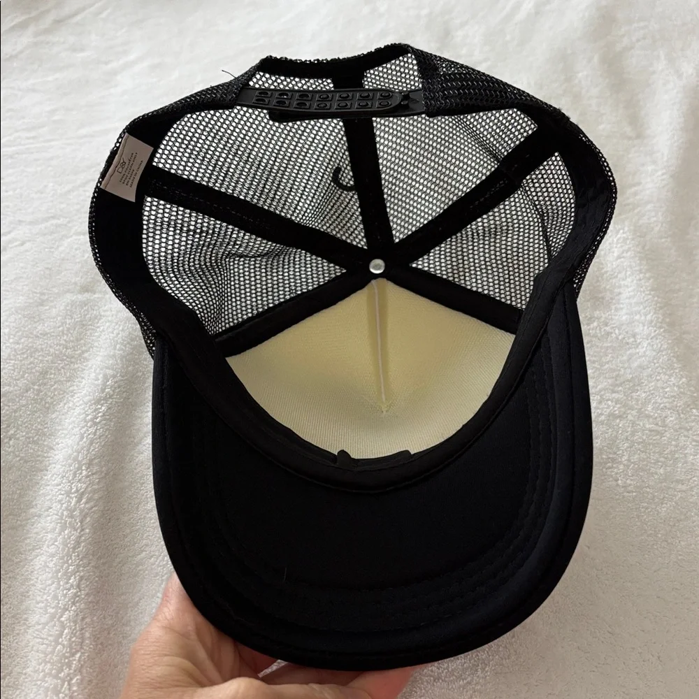 Trucker Hat Western Let’s Go Girls Black‎ & White Pink Adjustable SnapBack NEW